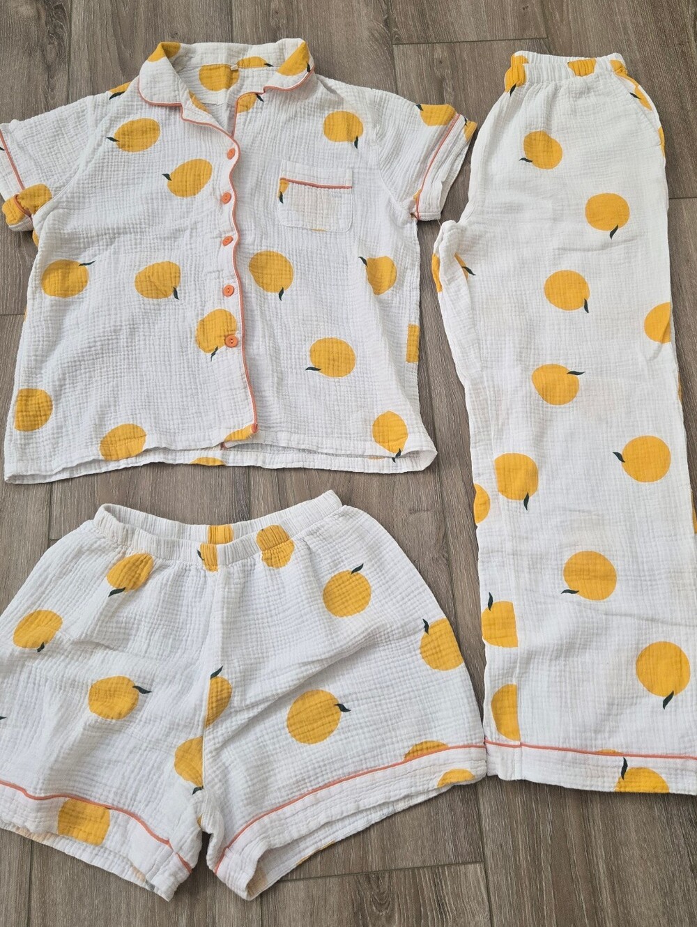 3-piece Pajama Set, S